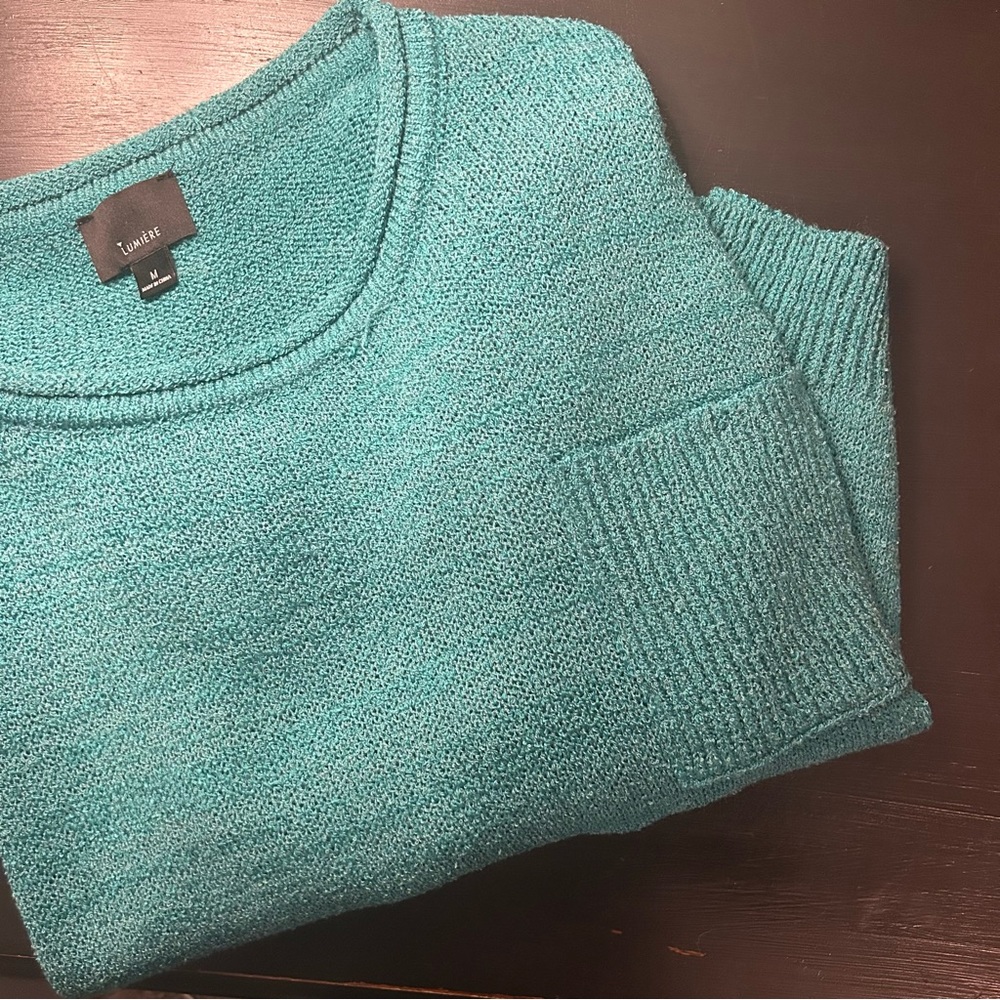 Green Knitted Pullover